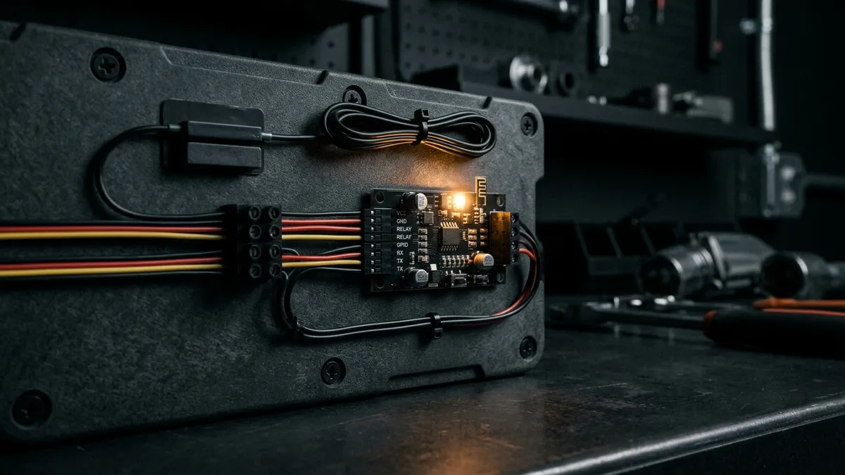 DIY Smart Garage Door Opener using Sonoff SV and Tasmota